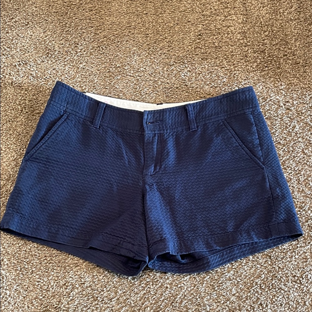 Lilly Pulitzer Callahan Textured Navy Shorts